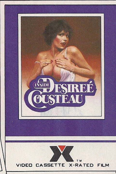 &ldquo;Inside Desiree Cousteau,&rdquo; Video Cassette X-Rated Film, Vintage