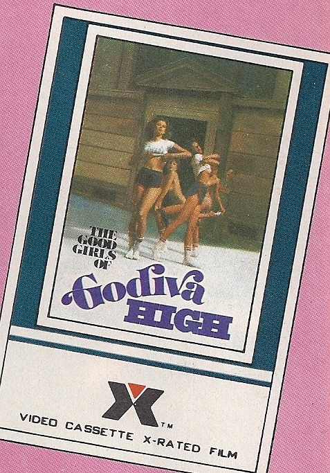 “The Good Girls of Godive High,” Video Cassette X-Rated Film, Vintage Ad, Penthouse - December 1980