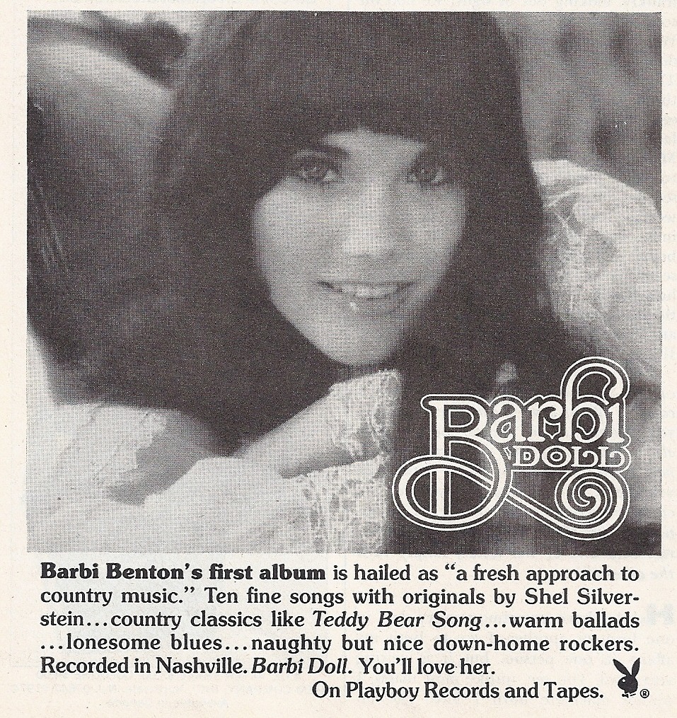 Barbi Benson, Vintage Ad, Playboy -  December 1974