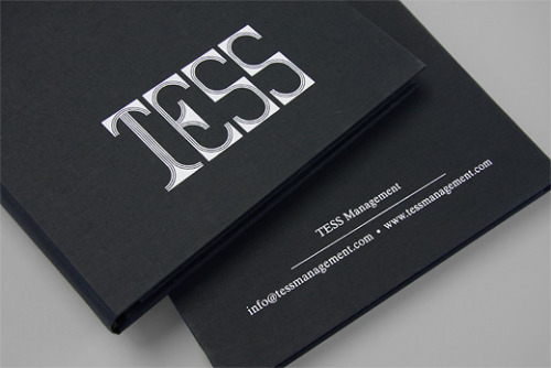 Another great showcase from Mind Design - branding for a London based model agency.