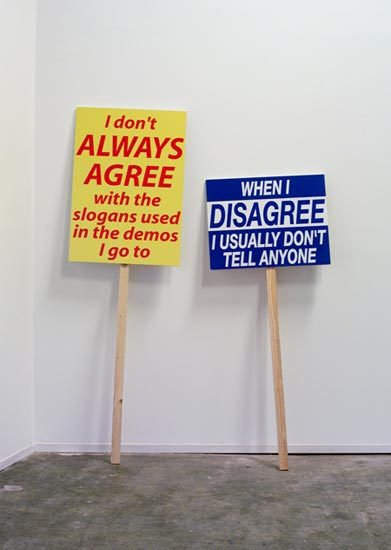 visual-poetry:  “i don’t always agree” by lise harlev 