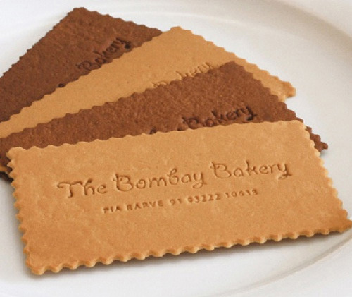 Clever & Unusual Business Cards Around the World - Edible Cards