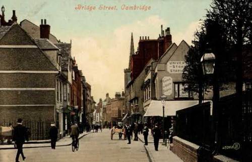 suburbanastronaut: Bridge Street, Cambridge, 1930