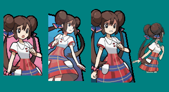 artikgato:  Mei’s alternate outfits for Pokéwood! I am seriously very tempted to cosplay some of these. Especially the princess outfit and the cute plaid dress she wears in “La Nebbia Rossa”. 