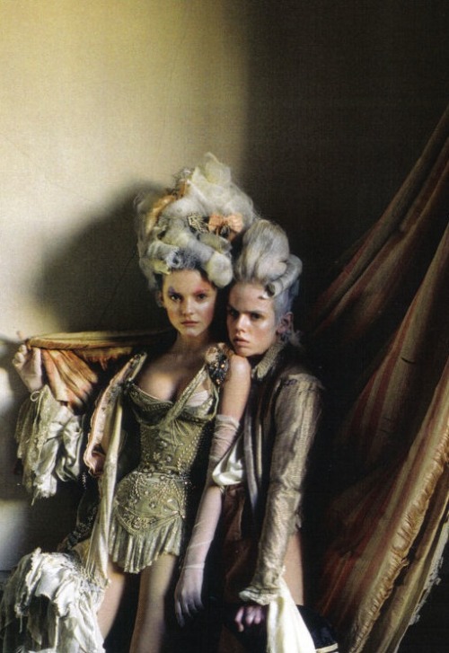 xiaoty:
“ Charles Guislain and Imogen Morris Clarke by Tim Walker for Vogue Italia March 2010
”