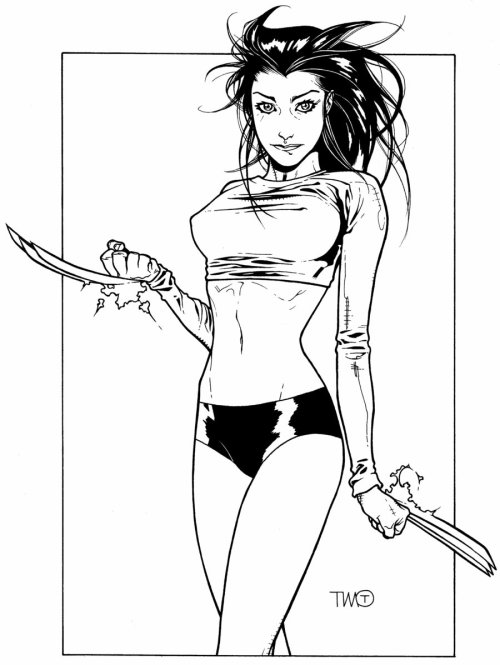 thecomicartblog:X-23 by Avengers Academy penciller Timothy Green IIWild Thing by ~timothygreenII
