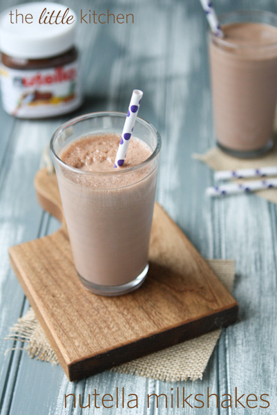 gastrogirl:  nutella milkshakes.