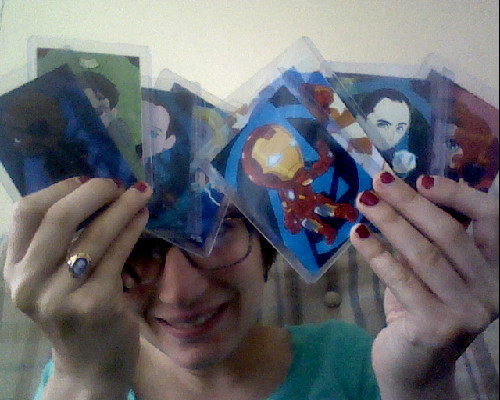 My boyfriend is the coolest and got me a bunch of Avengers prints from AnimeNEXT.
