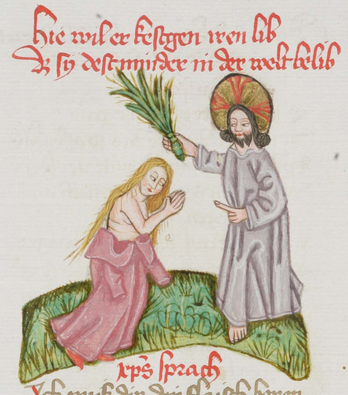 CHRISTUS UND DIE MINNENDE SEELEGedicht von Christus und der minnenden Seele, Constance ca. 1490.Eins