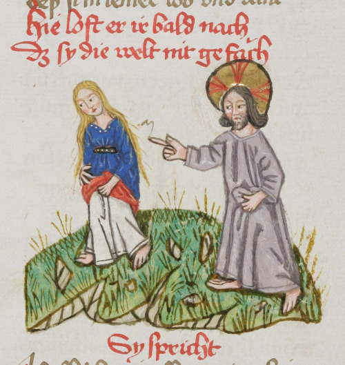 CHRISTUS UND DIE MINNENDE SEELEGedicht von Christus und der minnenden Seele, Constance ca. 1490.Eins