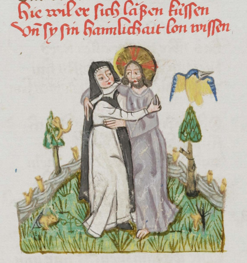 CHRISTUS UND DIE MINNENDE SEELEGedicht von Christus und der minnenden Seele, Constance ca. 1490.Eins