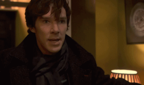 perfectbenny:cumberwacho:The game, Mrs Hudson, is ON.The errant curl is fucking wild in the unaired 