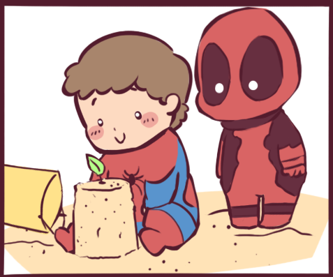 mandylasers:  More requests for bb Spideypool adventures! Specifically, Chayecabbit asked