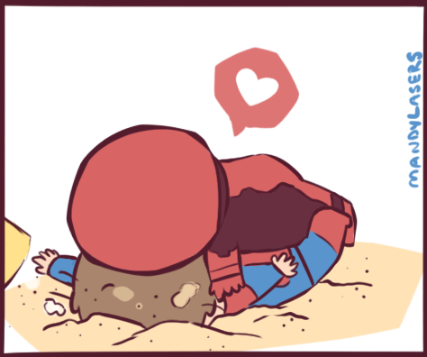 mandylasers:  More requests for bb Spideypool adventures! Specifically, Chayecabbit asked