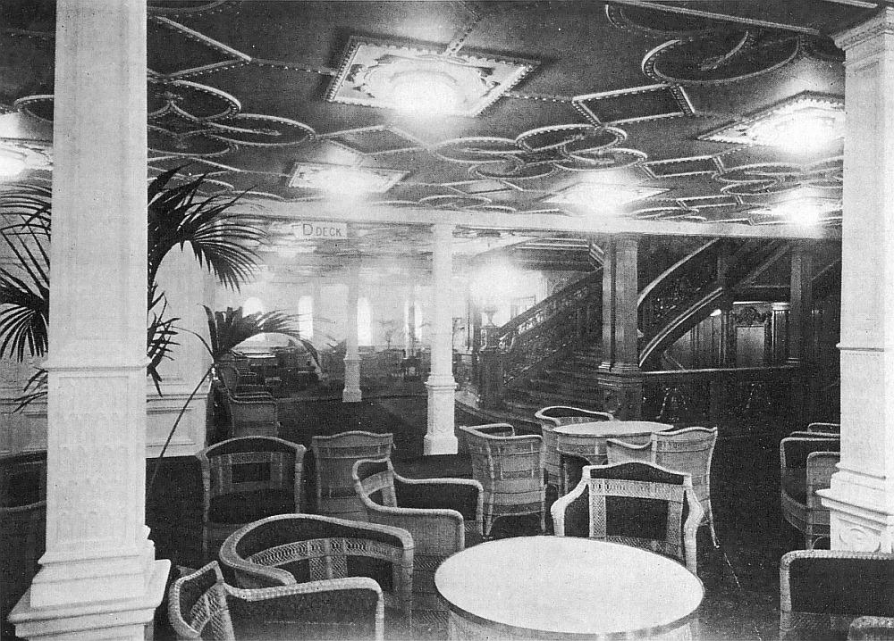 Magnificent Titanic The First Class D Deck Reception Room On Rms