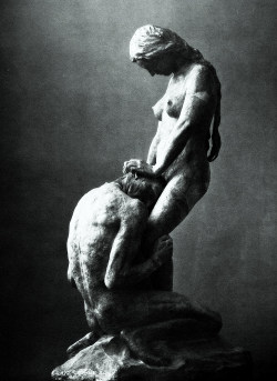 villa-rosie:  Kneeling Man Embracing a Standing