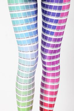   Color Chart Leggings  Leggings like this