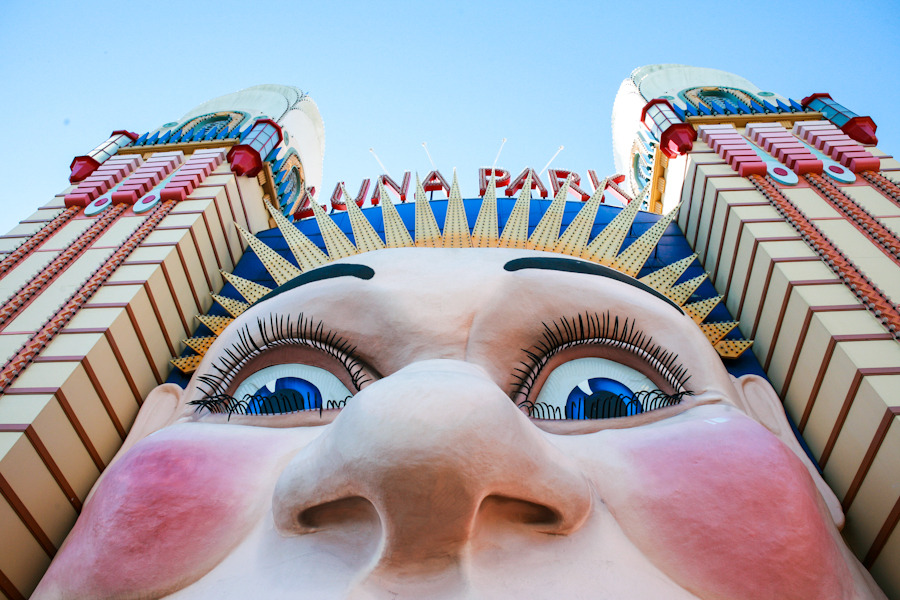 Luna Park. Sydney, Australia.