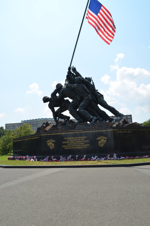 Raising the Flag on Iwo Jima is a historic photograph taken on February 23, 1945, by Joe Rosenthal. 