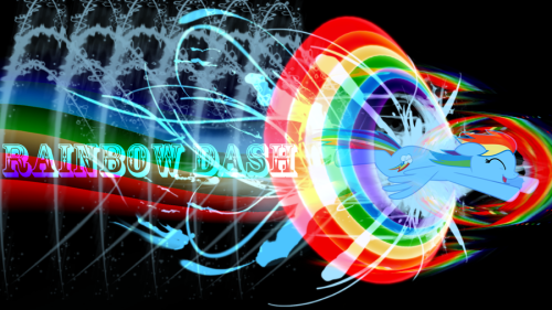 epicbroniestime:  RD Sonic RainBoom Wallpaper by ~DJMoonLightRage