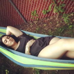 Hip hugging hammock. [follow for LOADS more