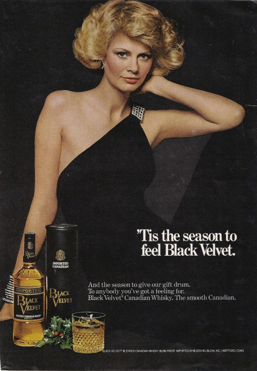 Black Velvet Canadian Whiskey, Playboy - adult photos