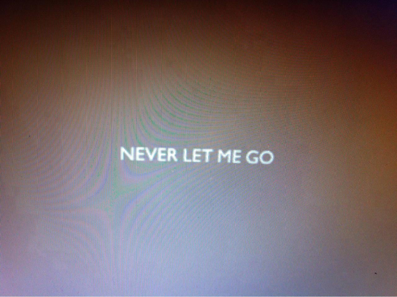 inlevelse:  I want a love that’s lifted, higher ground