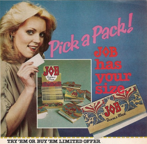 Porn Job Cigarette Papers, Vintage Ad, Penthouse photos