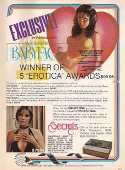 Vintage Ad, Penthouse - September 1979