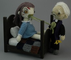 vonfancypants:  The Exorcist crocheted playset