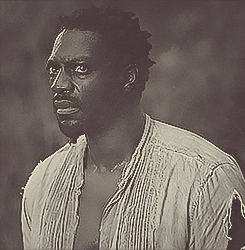 a-v-studies:  4/23 bamf character moments from LOST  Mr. Eko stares down the Man