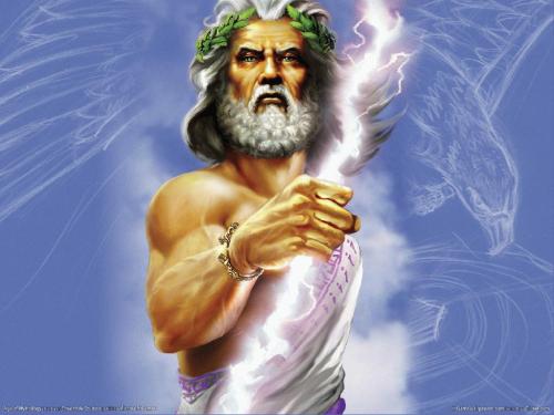 worldofmythology:Zeus from Age of Mythology(RTS computer game)
