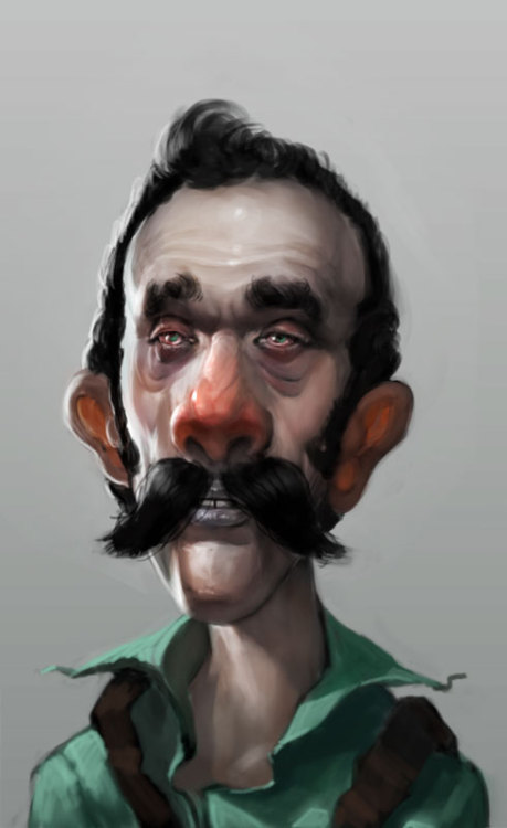 nando123abc:  g4tv:  “Mario” by Anthony Jones  Peach looks like a slut D: