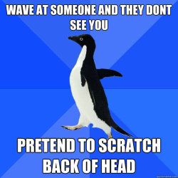 sociallyawkwardpenguinmeme:  Socially Awkward