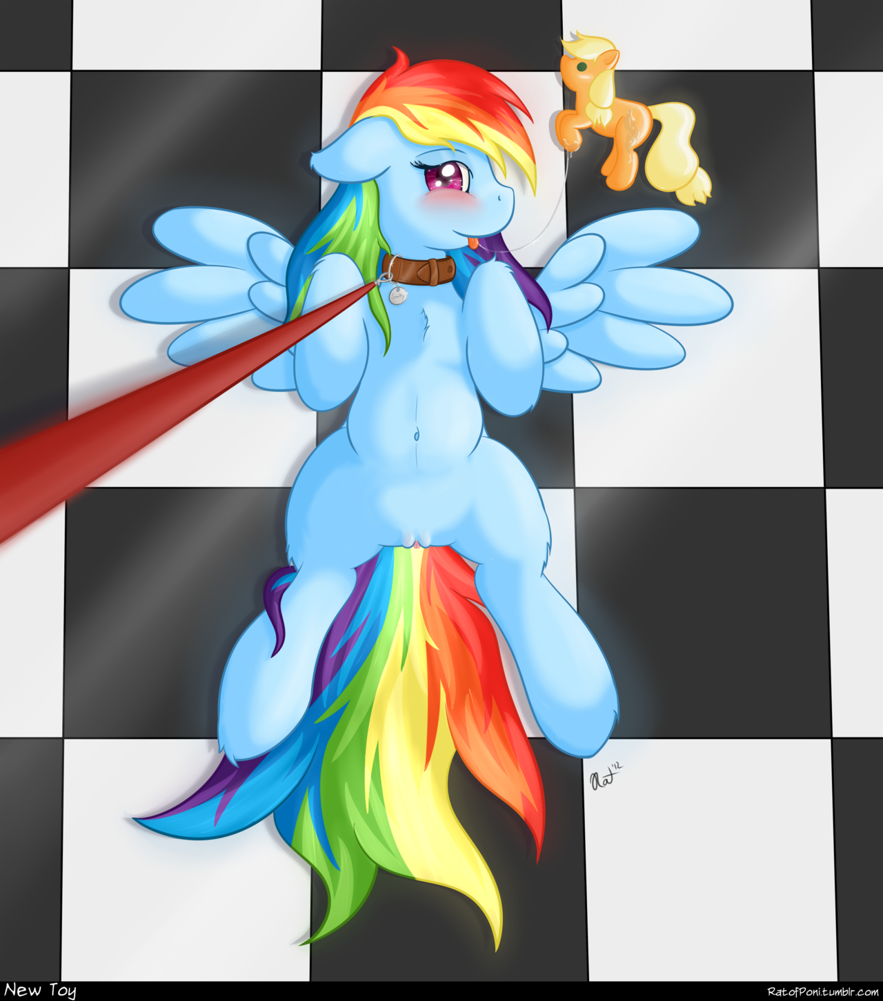 My part of the art trade with  Since Smitty loves his Dashie on a leash, that&rsquo;s