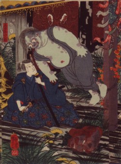 mindsigh:  Utagawa Kuniyoshi, “Inflatable Ghost”