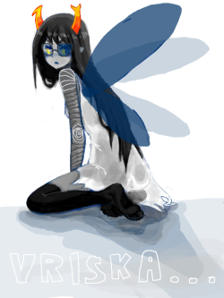 drawingcute:  I present to you…nopan Vriska