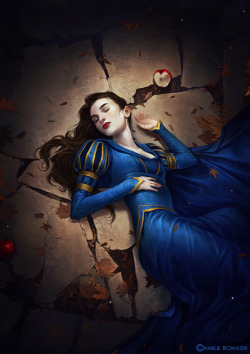 charliebowater:  I’d like to have an eloquent description lined up for y’all but it’s midnight and my hand is crippled. So here, have Snow White. It’s not as finished as I’d like… but that’s essentially my life story. Moving on. This isn’t