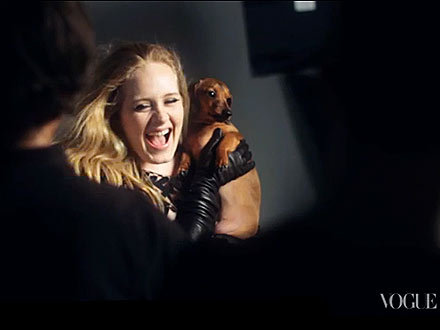 roguefindings:  Adele & Louie. *awh* 