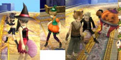 tsundyne-blog:  Halloween Costumes in P4G 