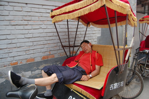 Rickshaw drivers of Beijing