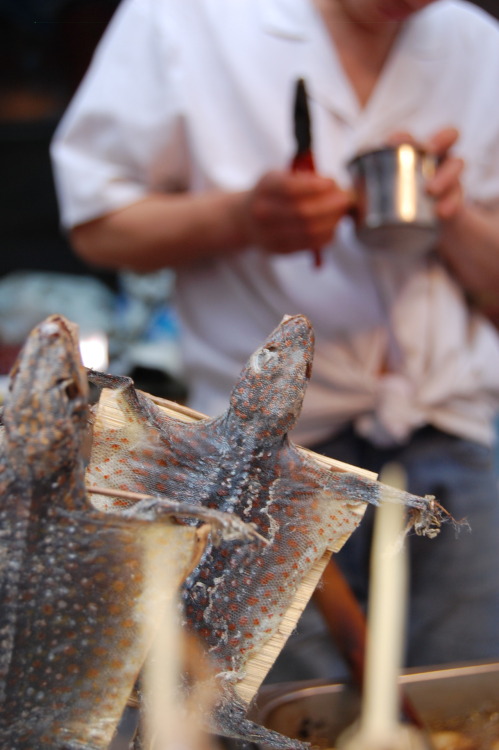 Wanfujing street food market in Beijing