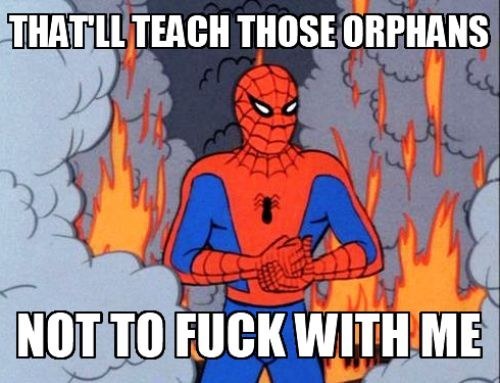 I love Spideymemes. X3