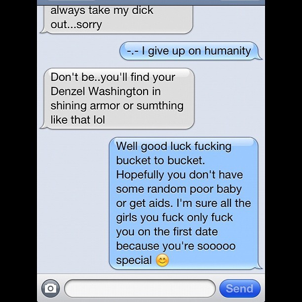 Lollll so being single is probably the biggest joke. #humanity #conversation #laughs