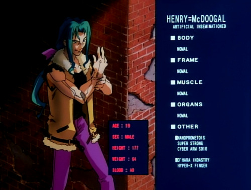 augusta-vradica:  Outlaw Star Engrish First: Henry, Inseminationed Second: Phisical, Diffencer, Broken Hart Third: Heart Blake Fourth: Congraturation 