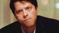 hevstiel:   This is a Jimmy Novak appreciation post.  Okay can I just bring attention to the last gif? At this point Castiel is using Jimmy’s daughter as a vessel and he does one of the most comforting, human gestures; he runs his hand through his