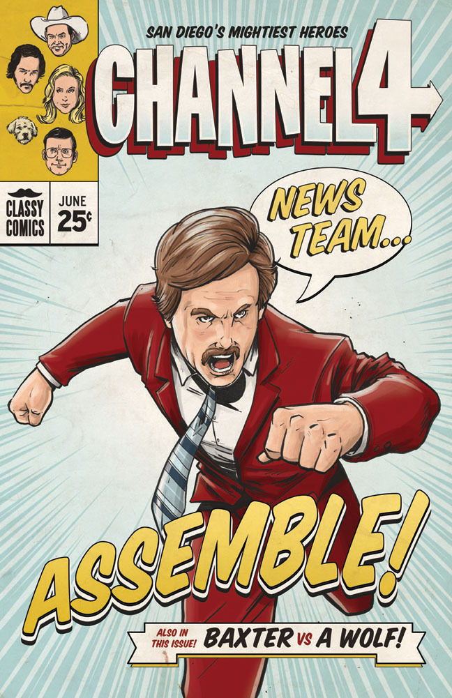 herochan:  News Team…Assemble! Created by Adam Limbert deviantART || Twitter 