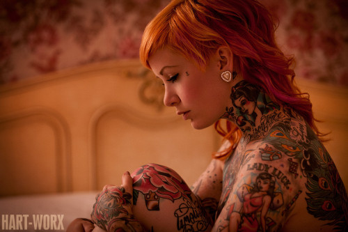 XXX Hot ink. photo