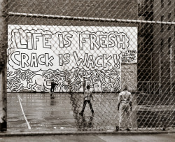 souleyes: “Crack is Wack!” Keith Haring