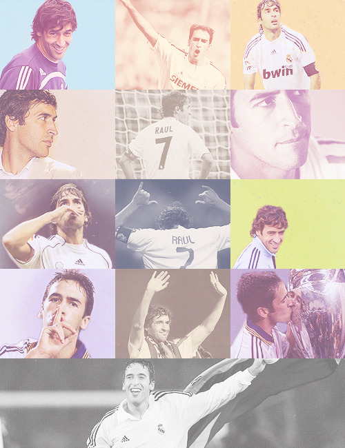 madridistaforever:   Happy Birthday, Raúl González Blanco! 